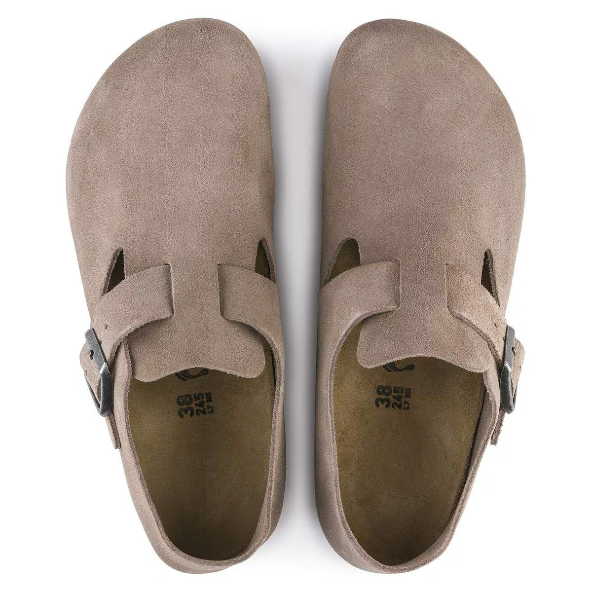 Birkenstock Men's London Suede Leather - Taupe
