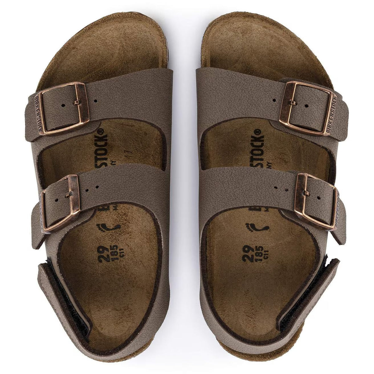 Birkenstock Kids Milano HL Birkibuc - Mocha