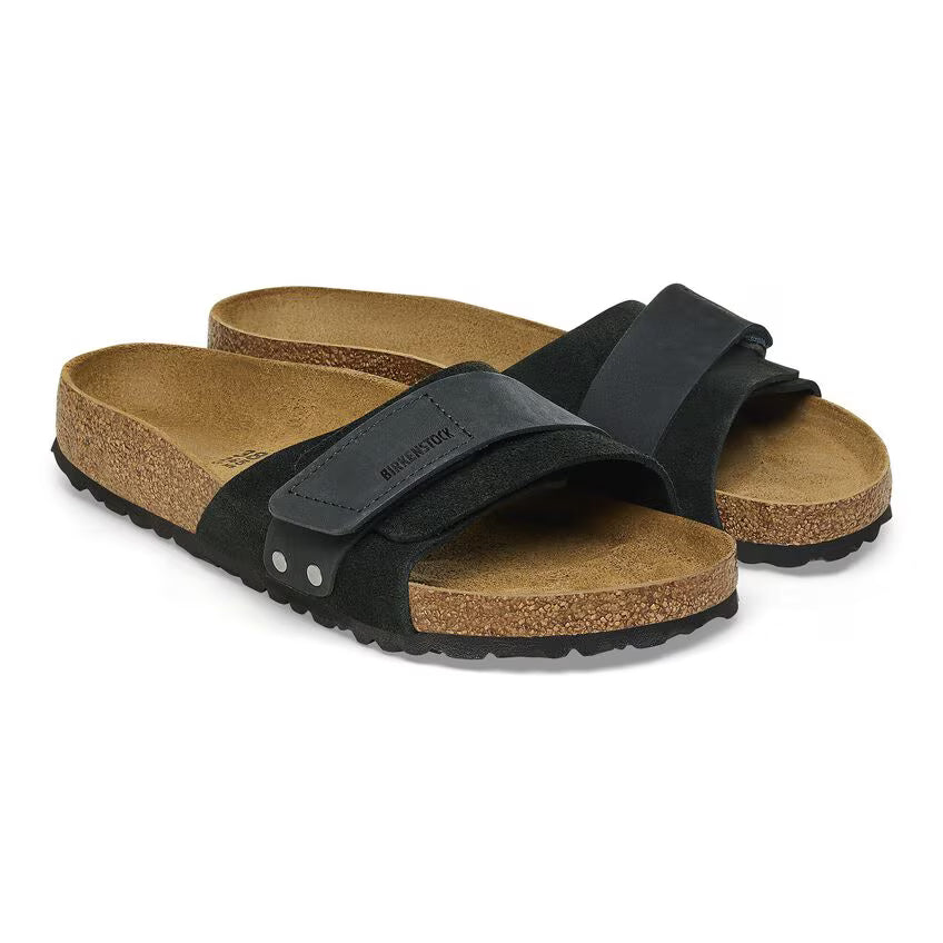 Birkenstock Women's Oita Suede Leather - Black
