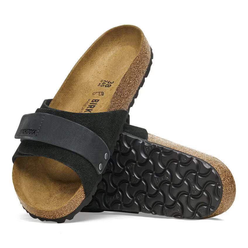 Birkenstock Women's Oita Suede Leather - Black
