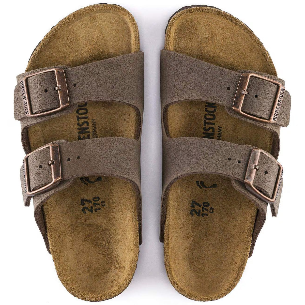 Birkenstock Kids Arizona Birkibuc - Mocha
