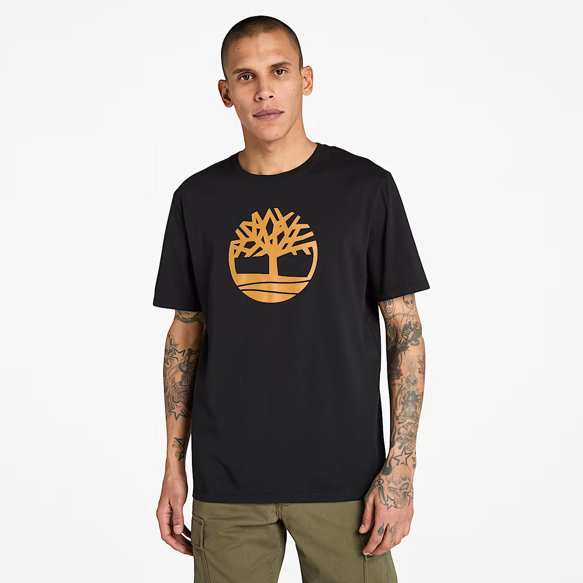 Timberland Men's Kennebec River Tree Logo T-Shirt