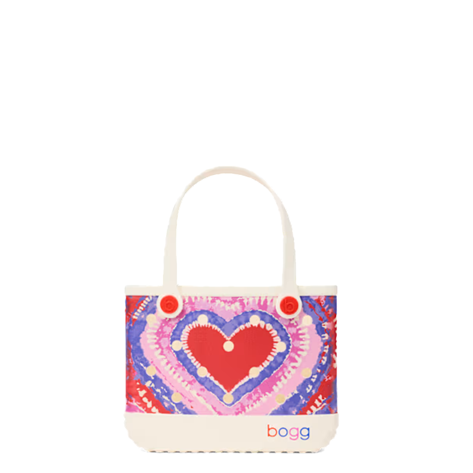 Bogg Bag Bitty Dye-licious Heart Buoy Red