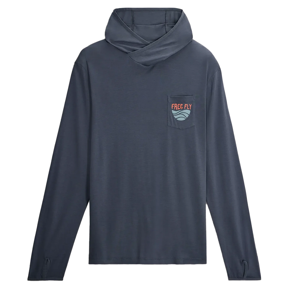 Free Fly Men's Bamboo Lightweight Graphic Hoodie