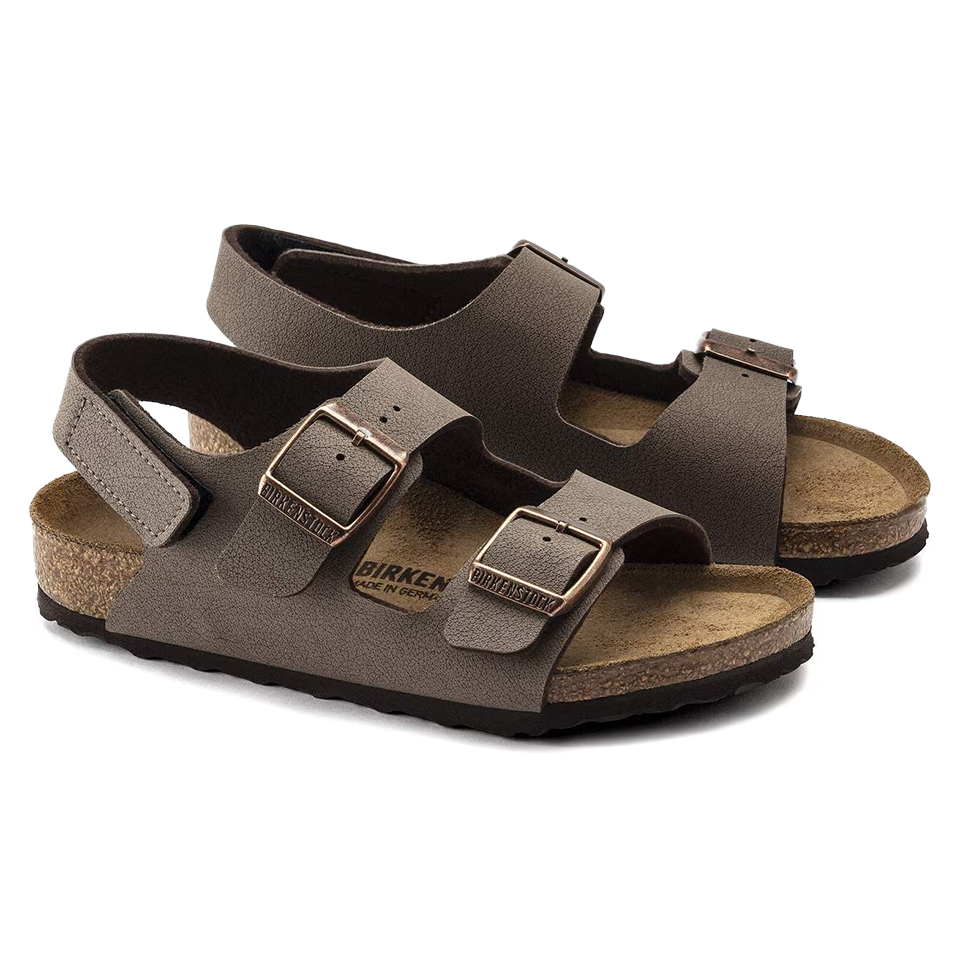 Birkenstock Kids Milano HL Birkibuc - Mocha
