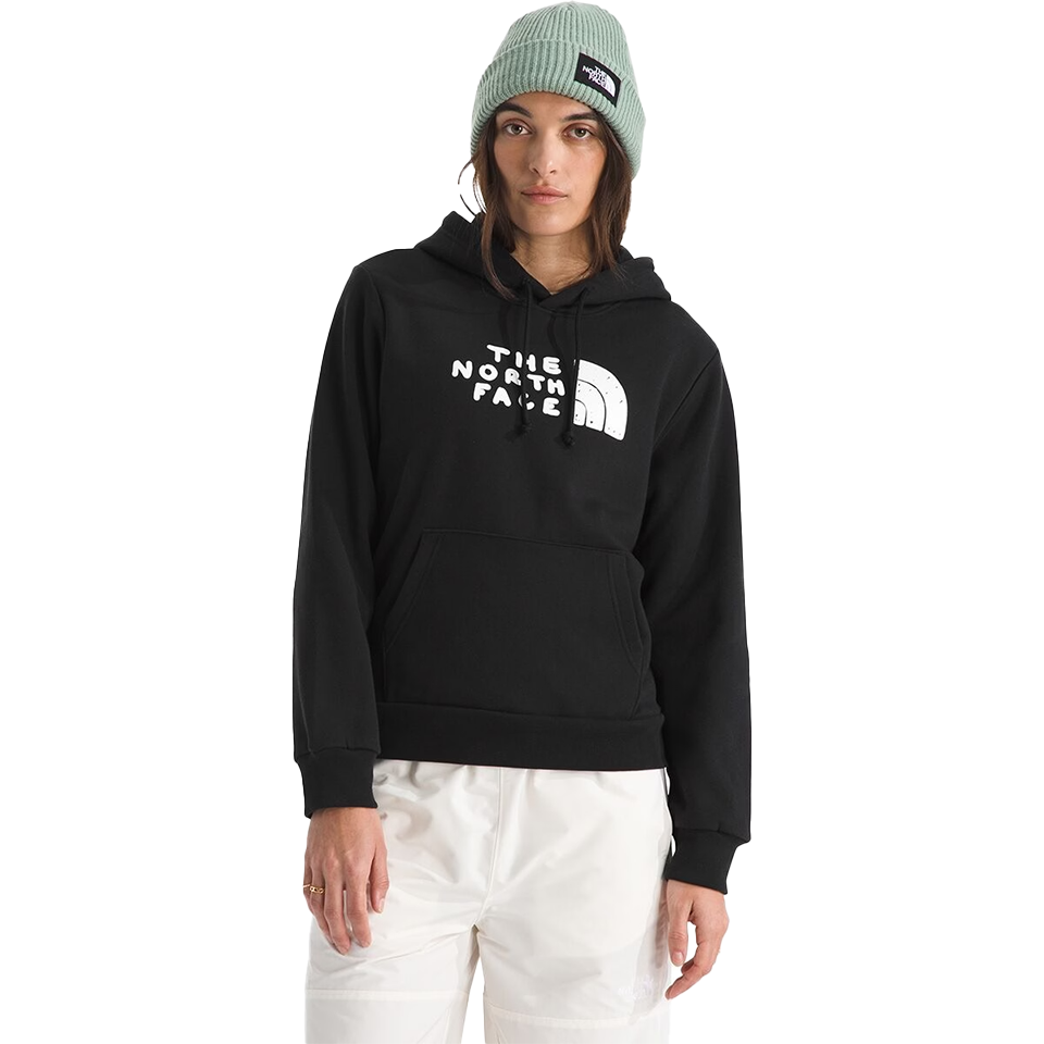 The North Face Women’s Evolution Sketch Logo Half Dome Hoodie—Graphic