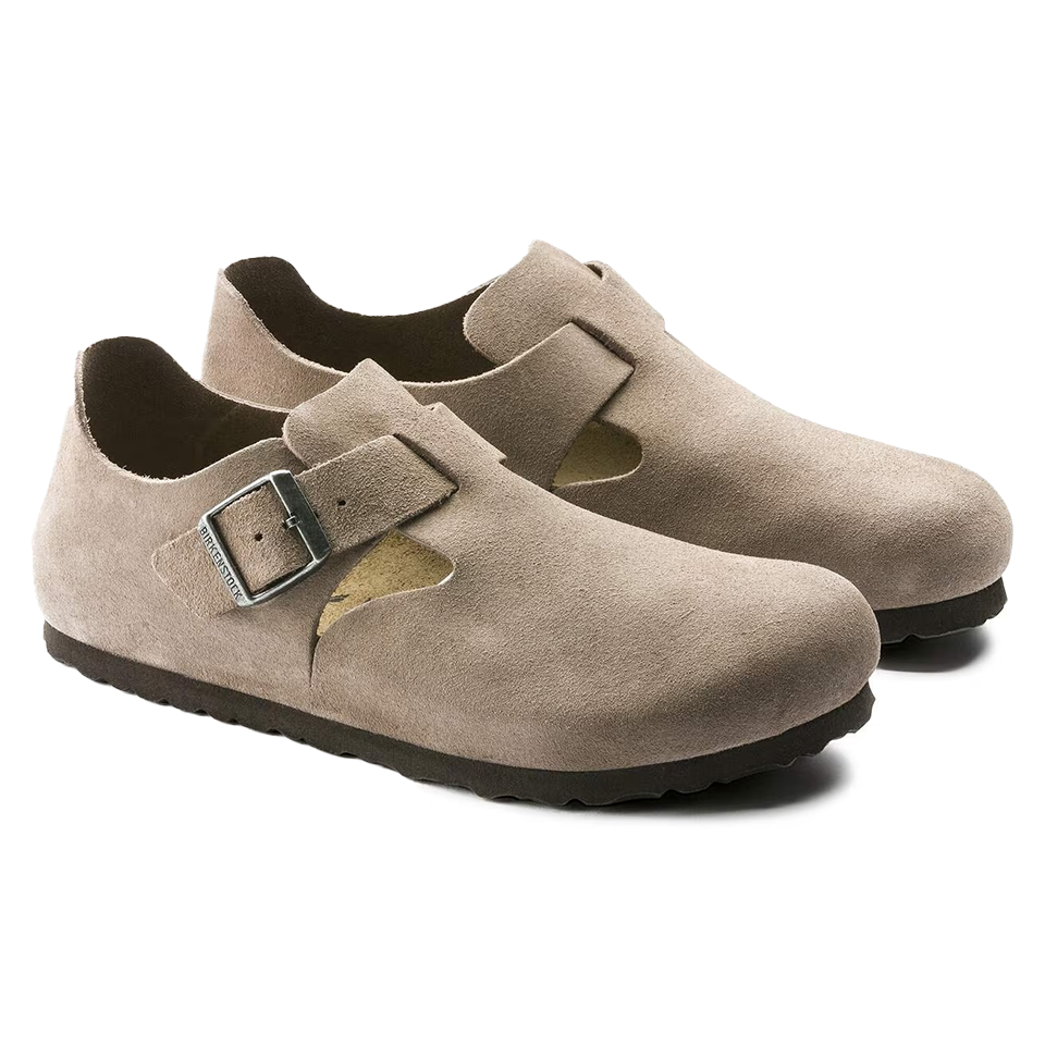Birkenstock Men's London Suede Leather - Taupe