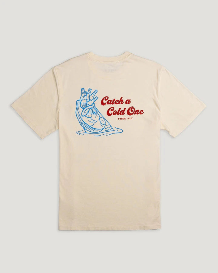 Free Fly Men's Cold Ones Pocket Tee